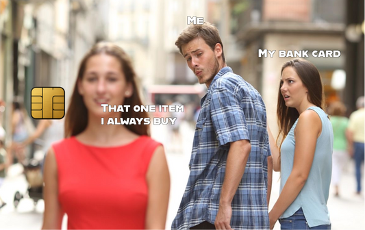My Card After Buying That One Item Skin