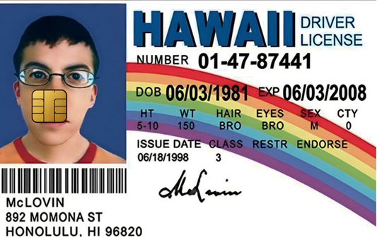 McLovin Card Skin
